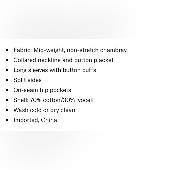 Tibi -Tencel Cotton Shirtdress SIZE S Lagan, minimalist, modern style oversize - Picture 9 of 9